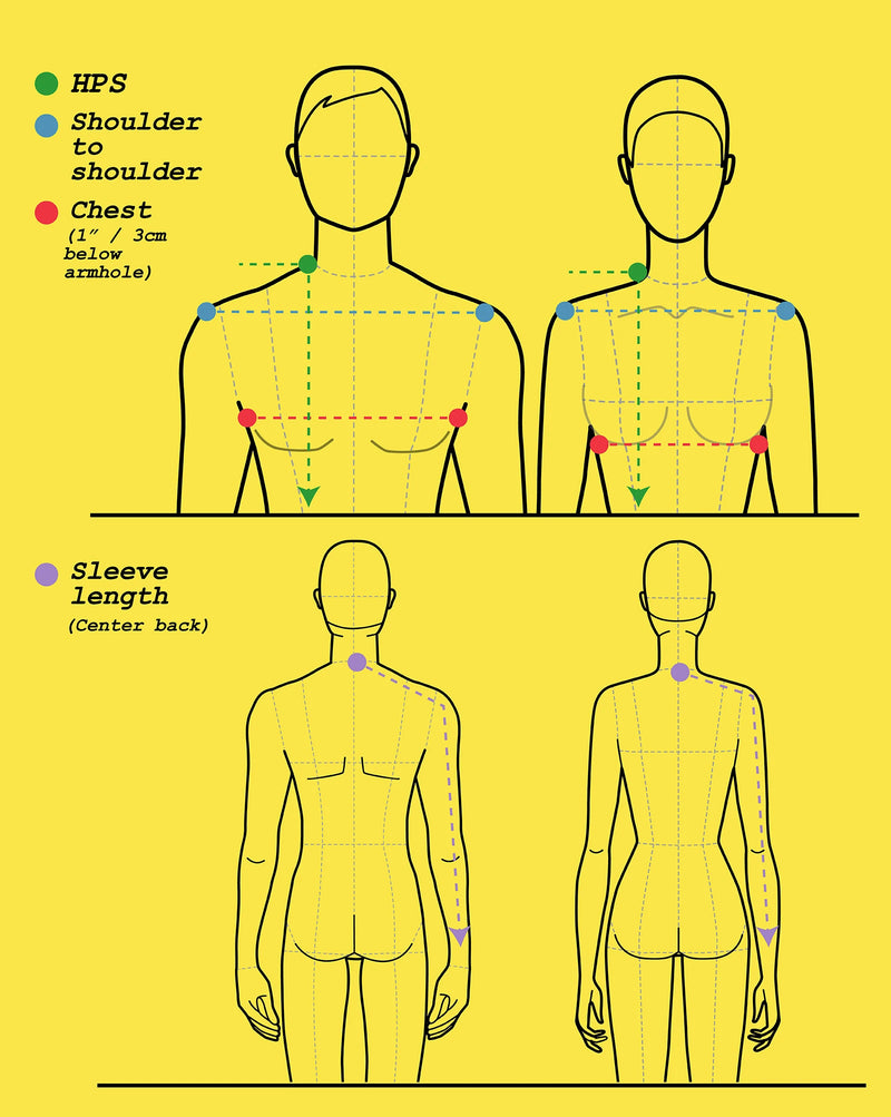 Fit and spec chart